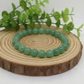 Bracelet en Aventurine Verte (Grade A) 8mm - Chance, Prospérité & Sérénité