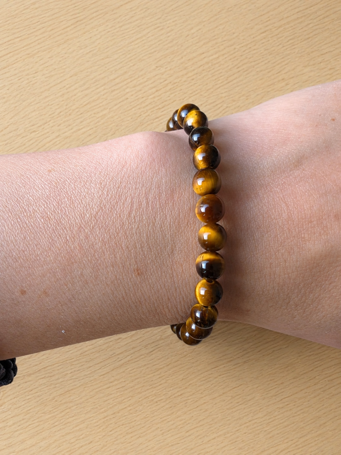 Bracelet Oeil de Tigre 6mm - Protection & confiance en soi