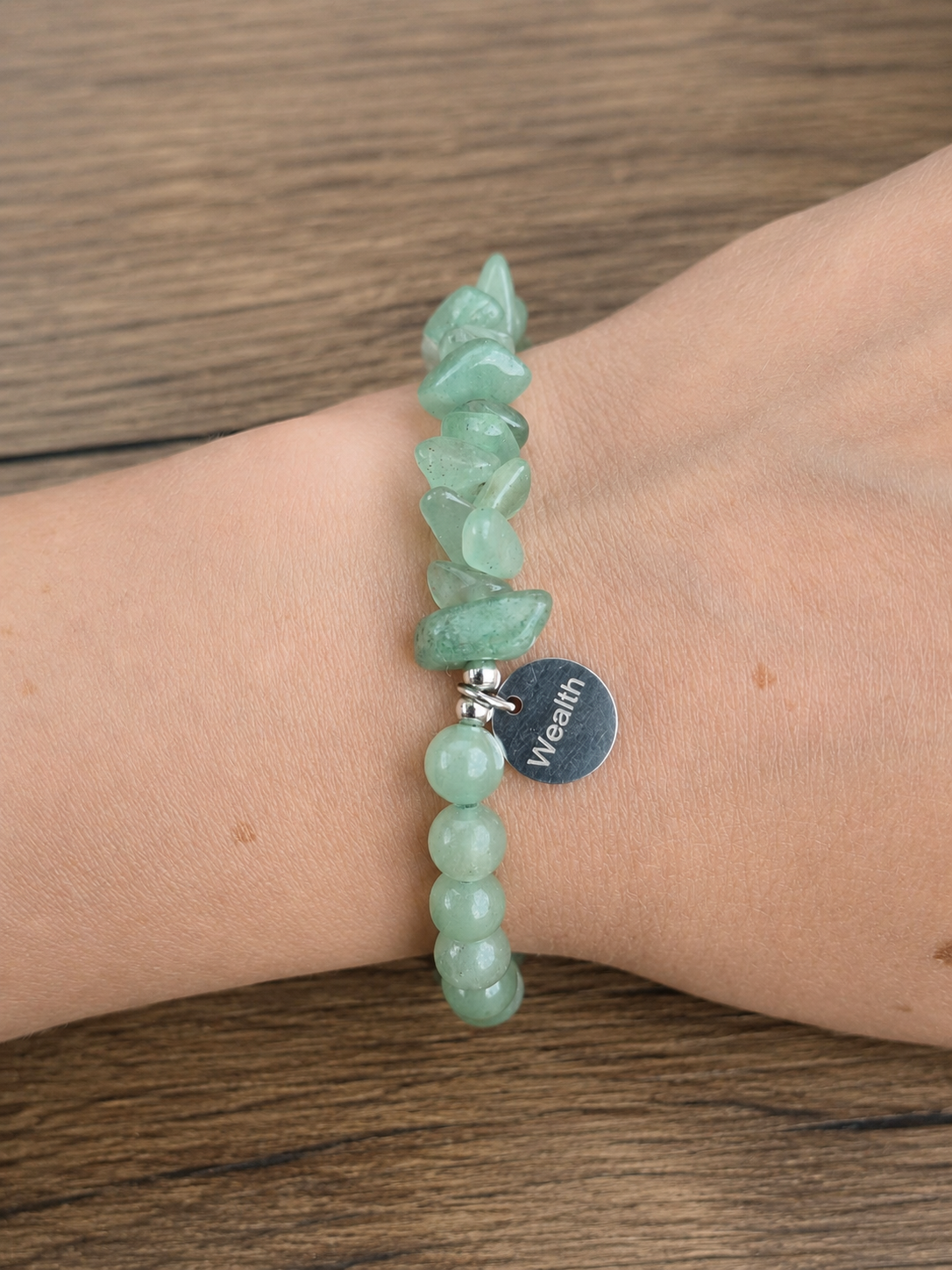 Paroles d’Aventurine – Bracelet en Pierre Naturelle