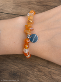 Paroles de Cornaline – Bracelet en Cornaline Naturelle & Charme