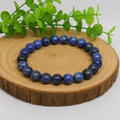 Bracelet en Sodalite Naturelle (Grade A) — Clarté Mentale, Intuition & Apaisement des Pensées