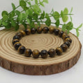 Bracelet Oeil de Tigre ( Grade A) 8mm - Protection & confiance en soi