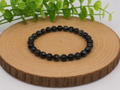 Bracelet en Obsidienne Œil Céleste 6 mm – Grade AA – Mexique