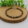 Bracelet Oeil de tigre & Onyx