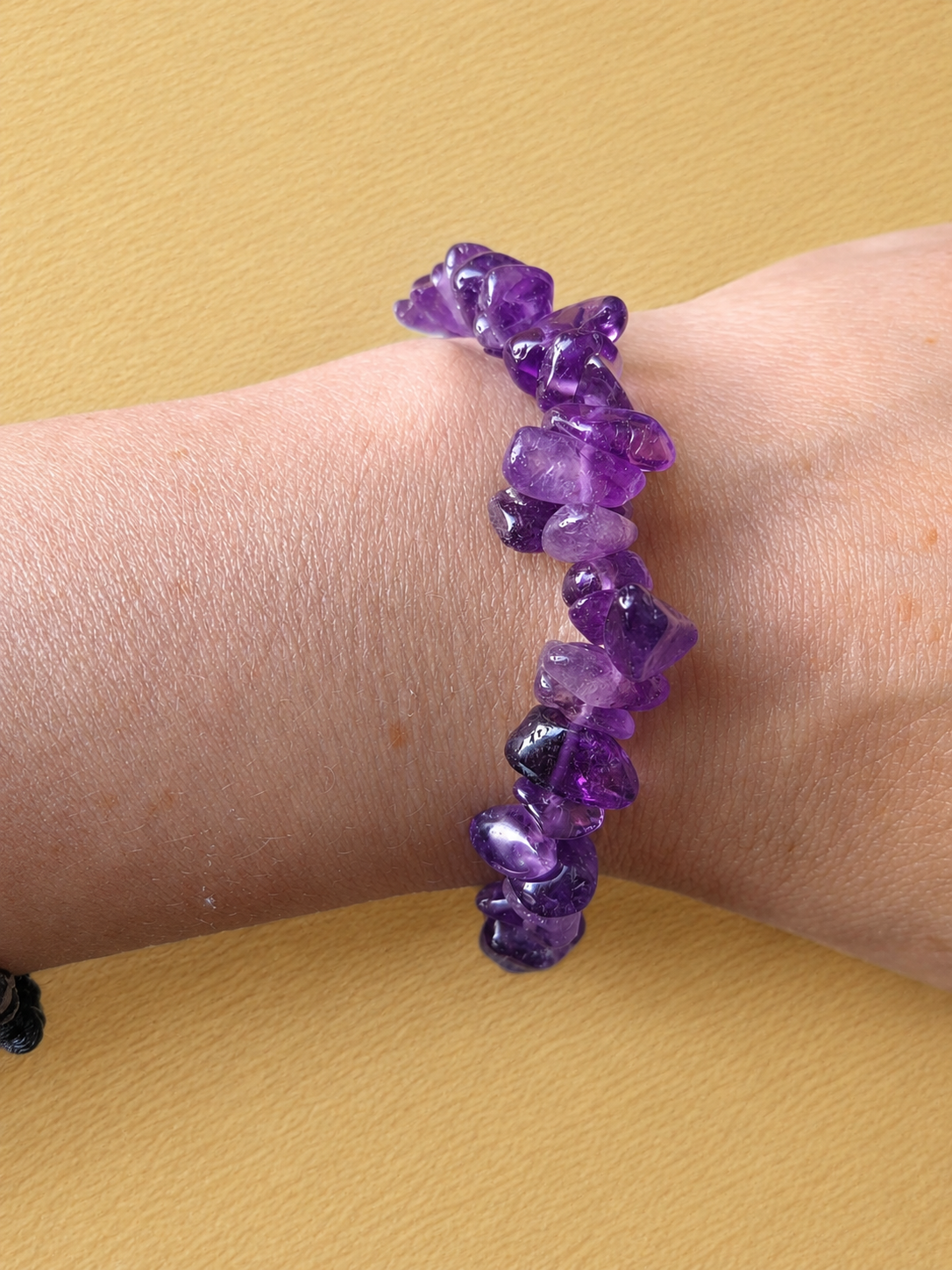 Bracelet Baroque en Améthyste du Brésil (Grade AA)